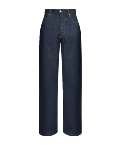 Dries Van Noten Jeans With Belt Loops In Black