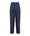 Dries Van Noten Jeans With Belt Loops In Blue
