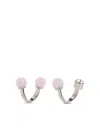 Dries Van Noten Jewel Ring (set Of Two) In Silver