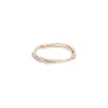 Dries Van Noten Crystal-embellished Irregular Bracelet In Gold