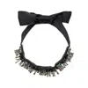 Dries Van Noten Bow Hair Accessories In Black