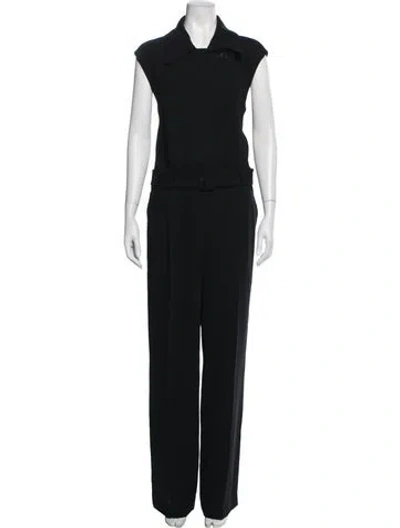 Pre-owned Dries Van Noten Jumpsuit In Black