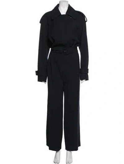 Pre-owned Dries Van Noten Jumpsuit In Blue