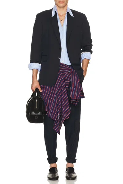 Dries Van Noten Kayne Suit In Blue