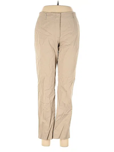 Pre-owned Dries Van Noten Khaki Pant In Brown