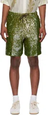 Dries Van Noten Sequin-embellished Shorts
