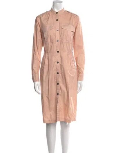Pre-owned Dries Van Noten Knee-length Dress In Pink