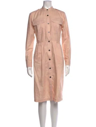 Pre-owned Dries Van Noten Knee-length Dress In Pink