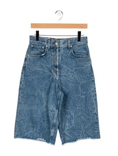 Pre-owned Dries Van Noten Knee-length Shorts In Blue