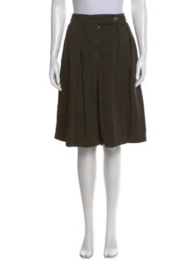 Pre-owned Dries Van Noten Knee-length Shorts In Green