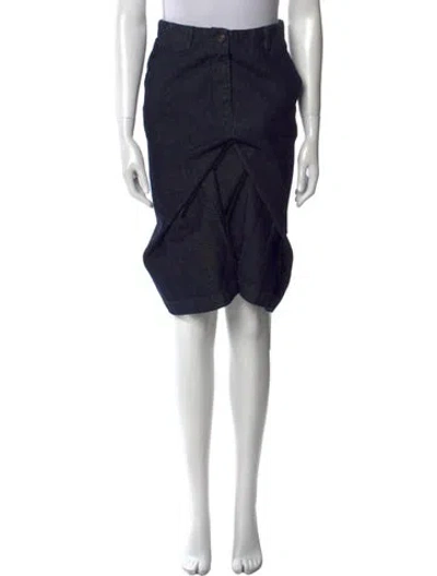 Pre-owned Dries Van Noten Knee-length Skirt In Black