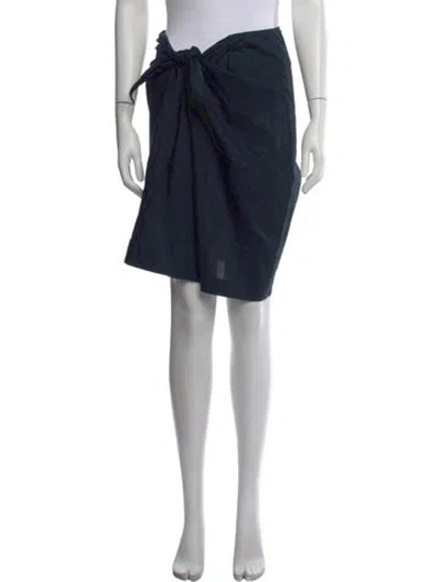 Pre-owned Dries Van Noten Knee-length Skirt In Blue