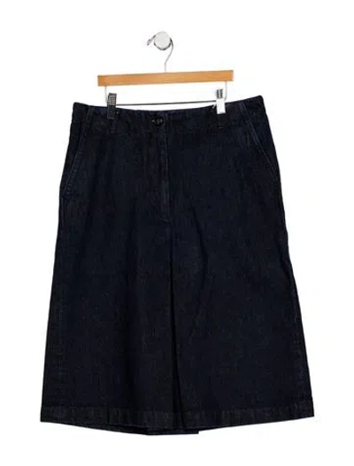 Pre-owned Dries Van Noten Knee-length Skirt In Blue