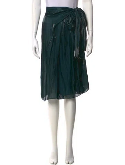 Pre-owned Dries Van Noten Knee-length Skirt In Green