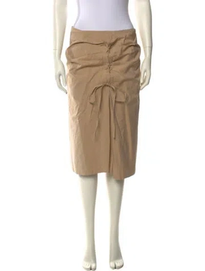 Pre-owned Dries Van Noten Knee-length Skirt W/ Tags In Neutral