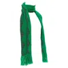 Dries Van Noten Knitted Long Wrap Scarf In Green