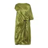 Dries Van Noten Dalant Silk Asymmetrical Dress