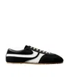 Dries Van Noten Suede Low-top Sneakers In Black