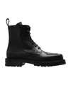 Dries Van Noten Laced Boots In Black