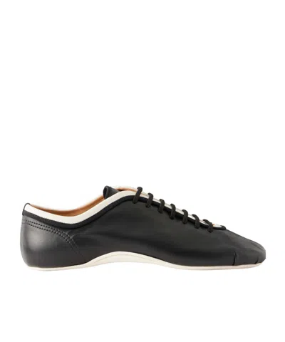 Dries Van Noten Lace-up Low-top Casual Sneakers In Black