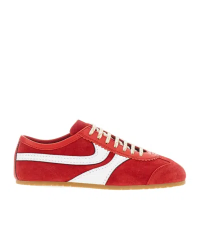 Dries Van Noten Lace-up Low-top Sneakers In Multi
