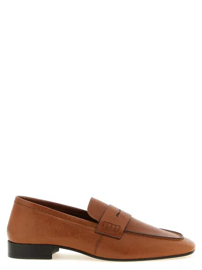 Dries Van Noten Lamb Leather Penny Loafer Loafer In Multi