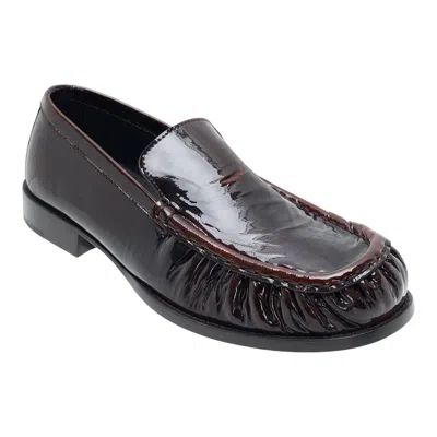 Dries Van Noten Lambskin Loafers In Black