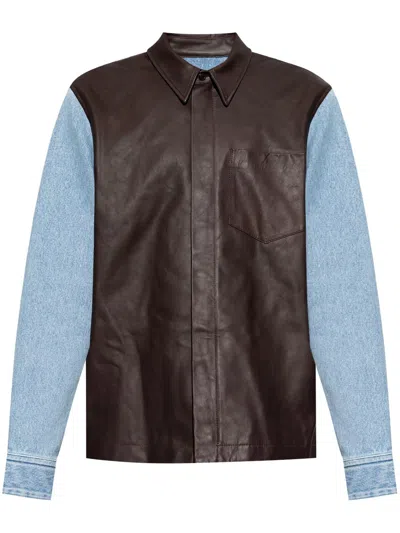 DRIES VAN NOTEN LAN PANELLED JACKET