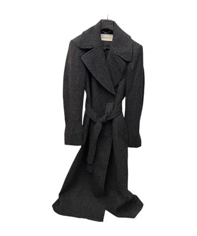 Dries Van Noten Lapel Coat In Black