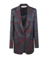Dries Van Noten Lapel Jacket In Black