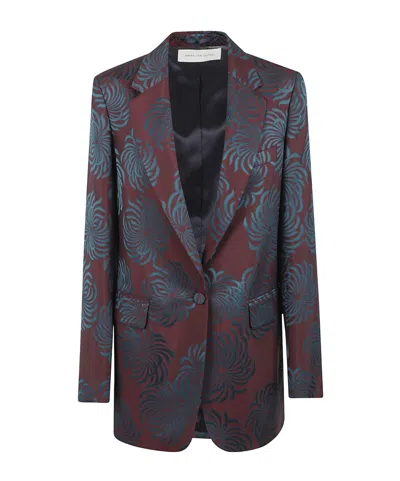 Dries Van Noten Lapel Jacket In Black