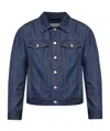 Dries Van Noten Lapel Long Sleeve Casual Jacket In Blue
