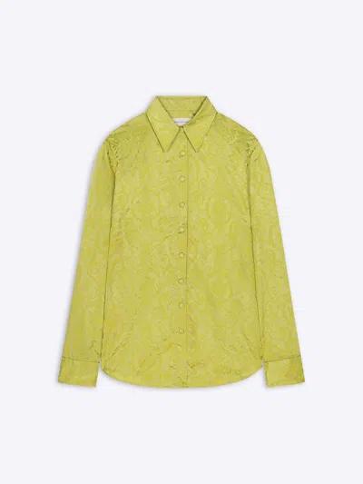 DRIES VAN NOTEN LAPEL LONG SLEEVE SHIRT