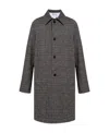 Dries Van Noten Lapel Long-sleeved Coat In Black