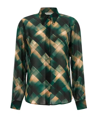 DRIES VAN NOTEN LAPEL LONG-SLEEVED SHIRT