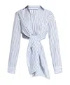 Dries Van Noten Lapel Long-sleeved Shirt In White