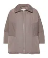 Dries Van Noten Long-sleeved Zipper Casual Jacket In Gray