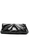 Dries Van Noten Large Leather Clutch Bag