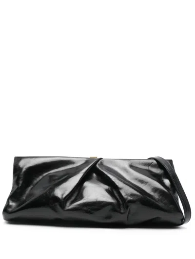 Dries Van Noten Large Leather Clutch Bag