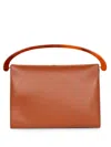 Dries Van Noten Caramel Leather Handbag In Brown