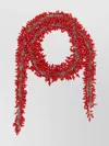 Dries Van Noten Layered Beaded Necklace With Silver Chain