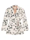 Dries Van Noten Leaf-print Blazer