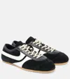 DRIES VAN NOTEN LEATHER AND SUEDE SNEAKERS