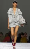 Dries Van Noten Leather Ballerina In Red