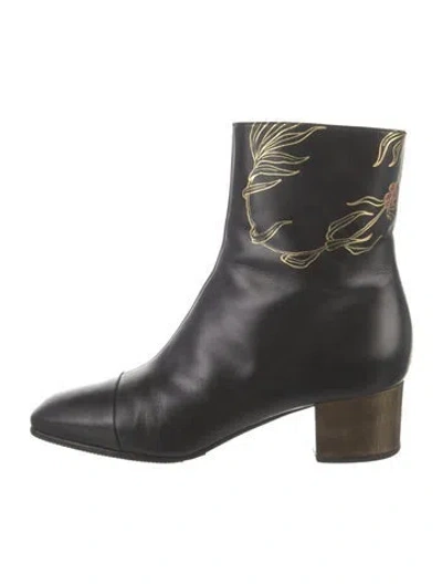 Pre-owned Dries Van Noten Leather Boots