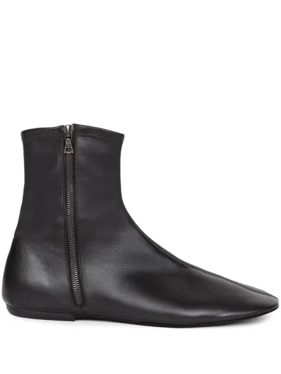 DRIES VAN NOTEN LEATHER BOOTS
