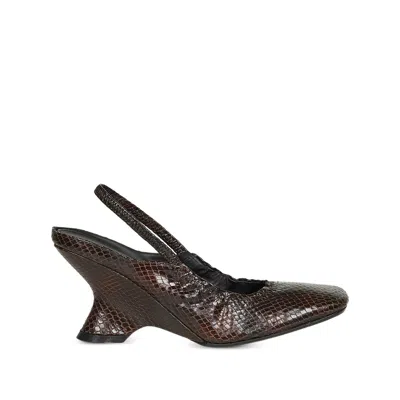 Dries Van Noten Leather Boots In Brown