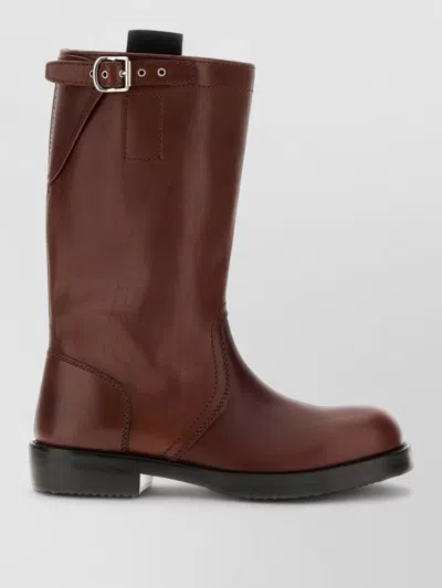 DRIES VAN NOTEN LEATHER BOOTS