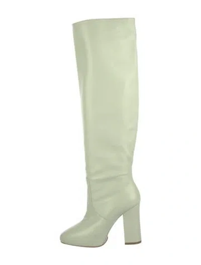 Pre-owned Dries Van Noten Leather Boots In Green