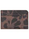 Dries Van Noten Leather Card Holder In Multicolour